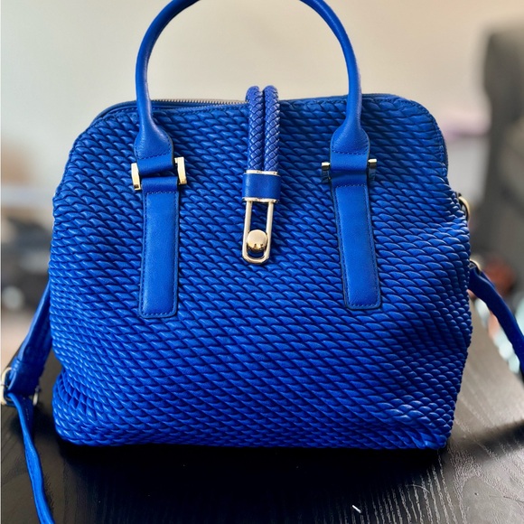 JustFab Handbags - JustFab Royal Blue Satchel